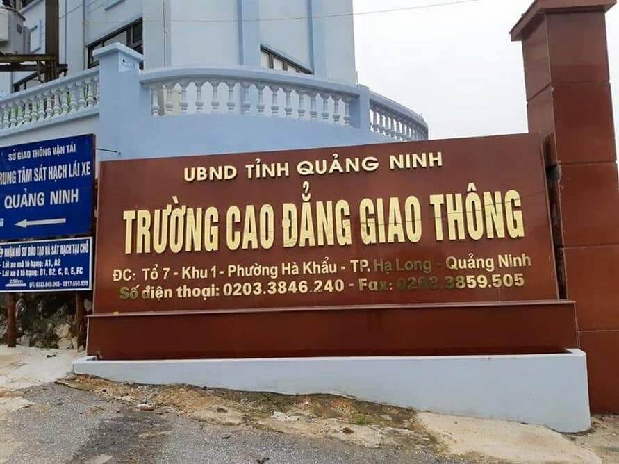 Cao đẳng Giao thông Quảng Ninh