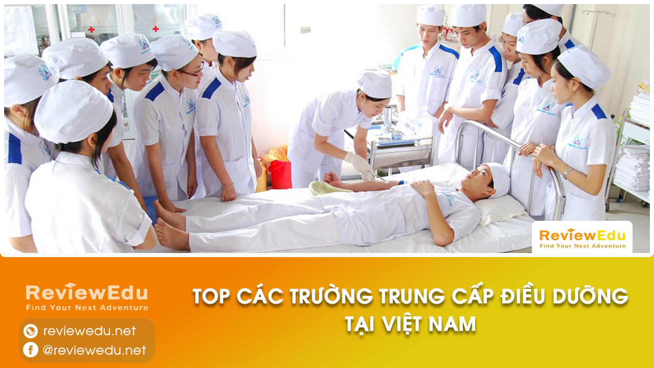 Top các trường Trung cấp Điều dưỡng tại Việt Nam