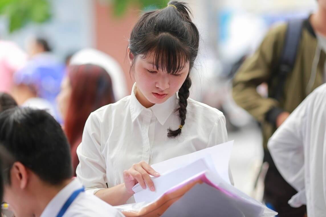 Học sinh tham gia xét học bạ trường Đại học Quy Nhơn