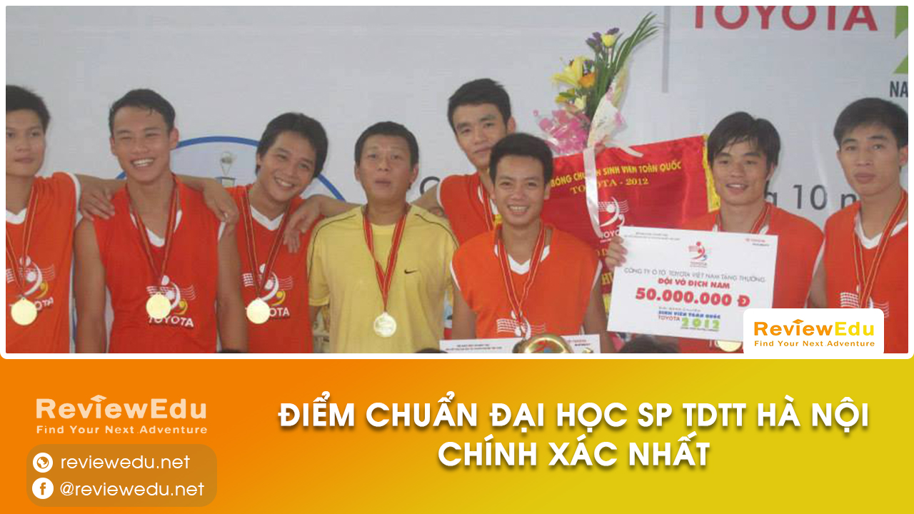 Điểm chuẩn của Trường Đại học Sư phạm Thể dục Thể thao Hà Nội