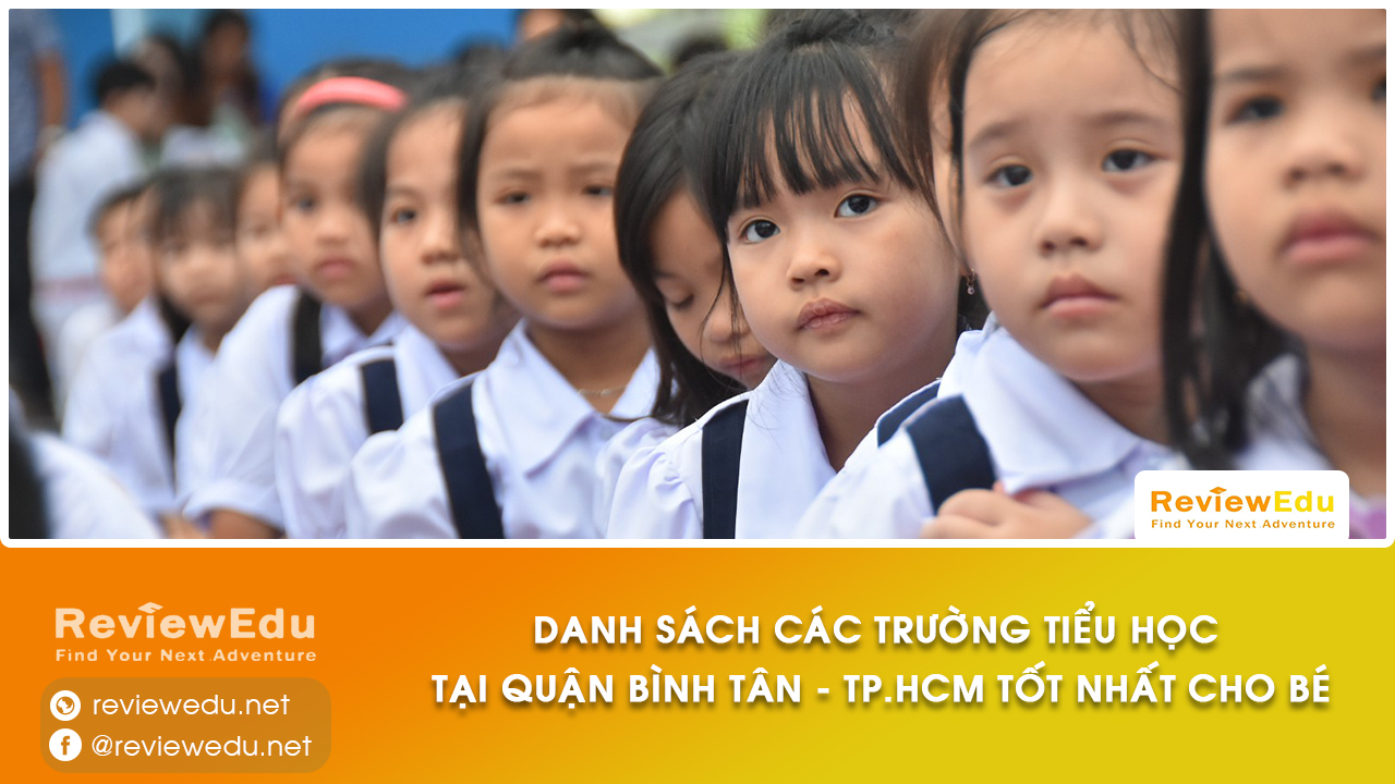 danh sách top trường tiểu học Quận Bình Tân