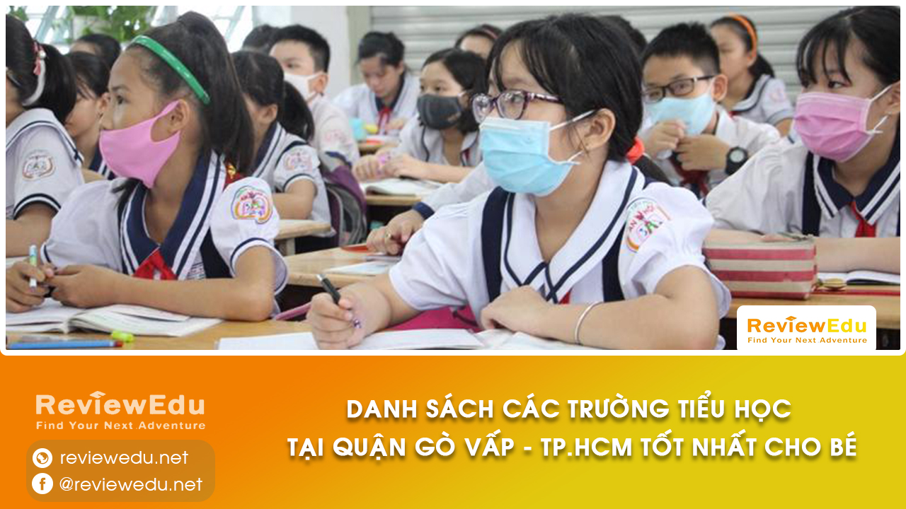 danh sách top trường tiểu học Quận Gò Vấp