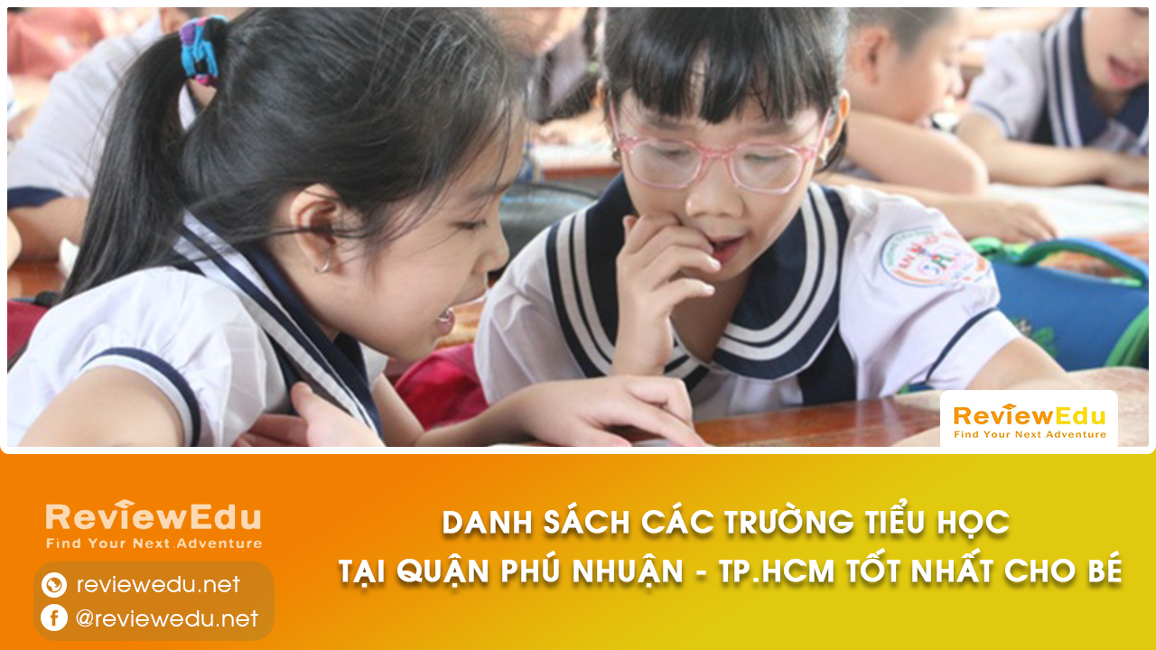 danh sách top trường tiểu học Quận Phú Nhuận