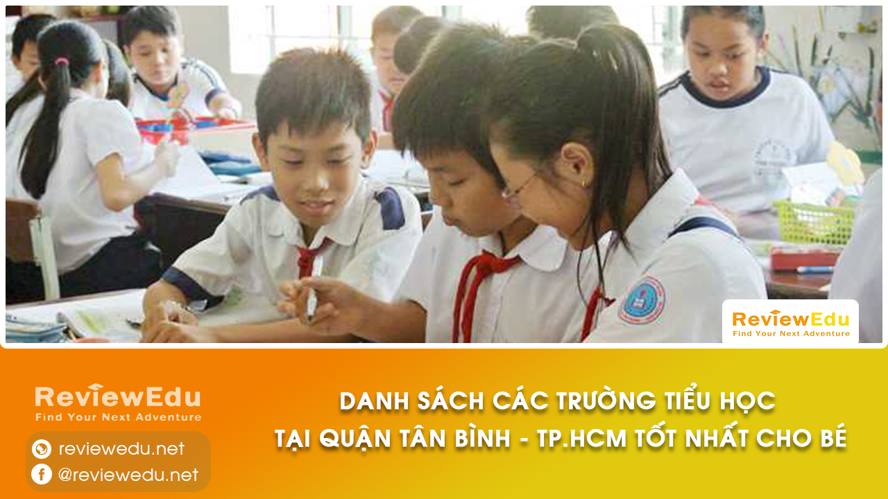 danh sách top trường tiểu học Quận Tân Bình