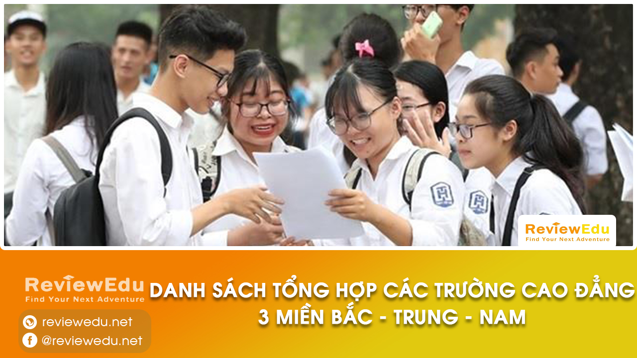 Danh sách tổng hợp các trường Cao Đẳng Việt Nam - ReviewEdu