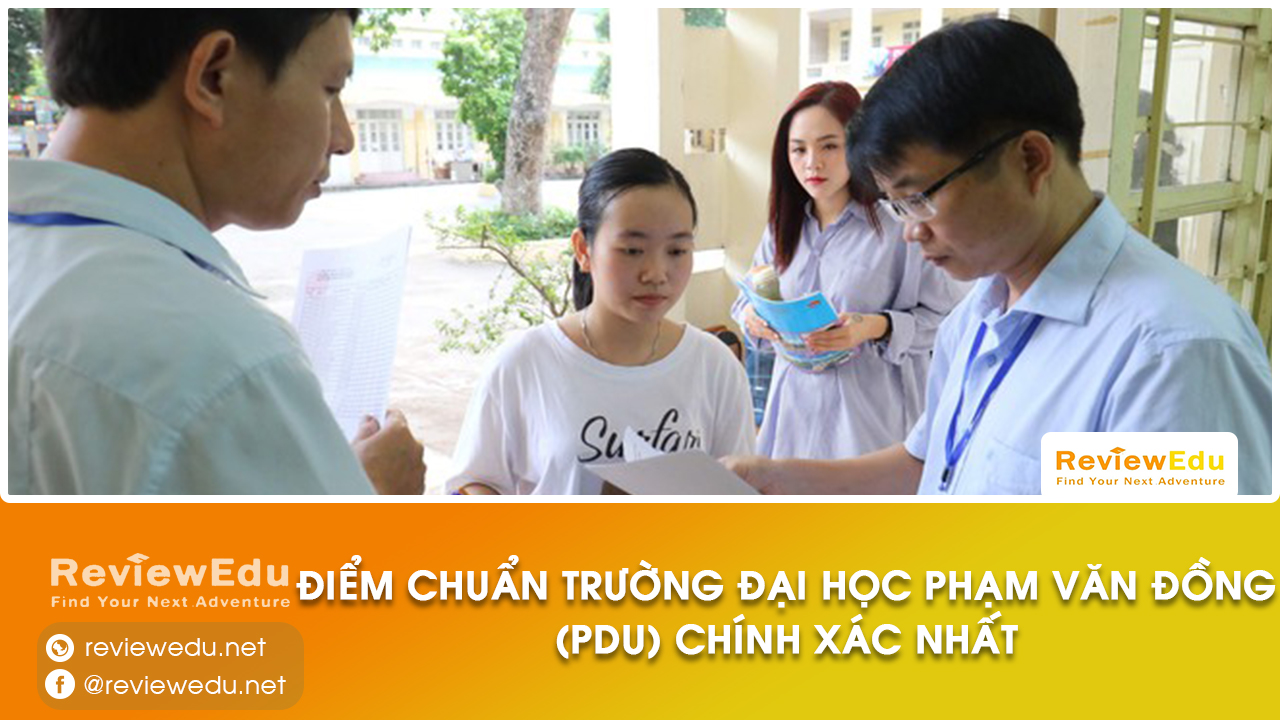 Điểm chuẩn Đại học Phạm Văn Đồng