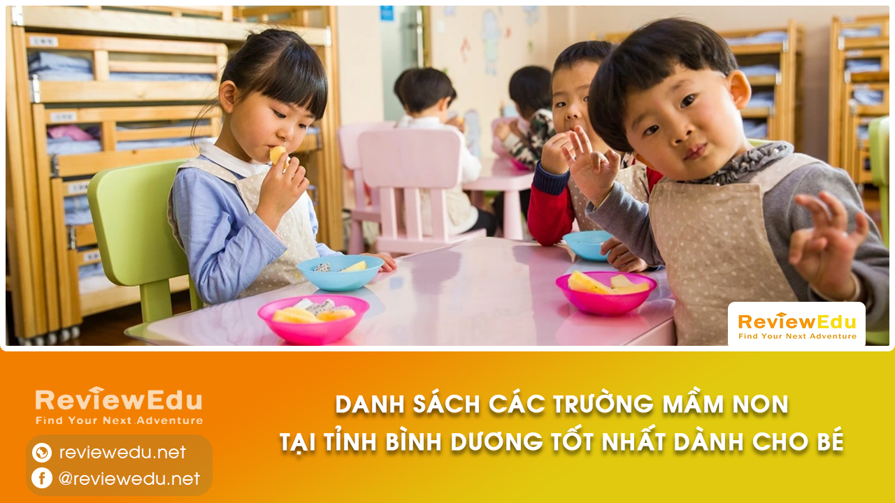 Danh sách top trường mầm non tỉnh Bình Dương