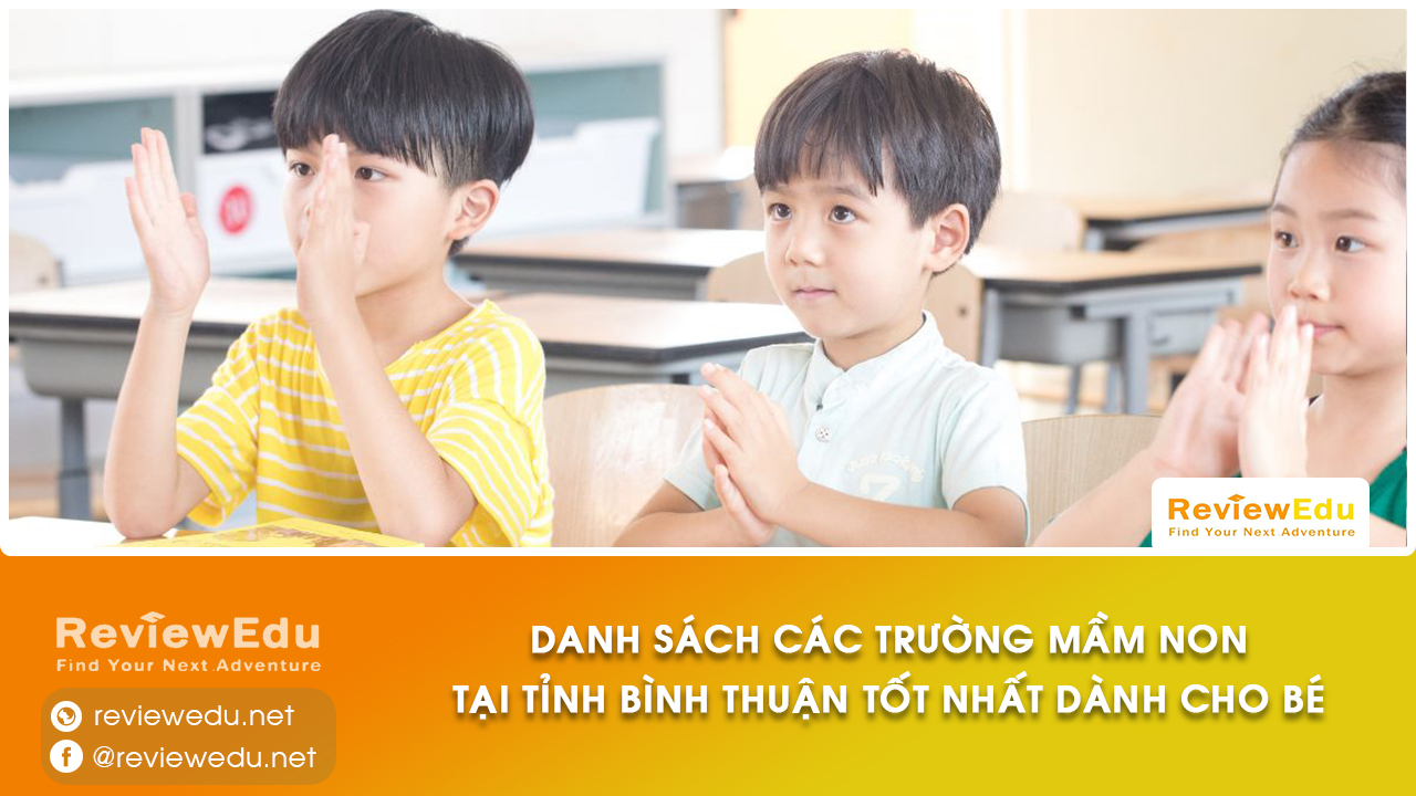 Danh sách Top trường mầm non tỉnh Bình Thuận