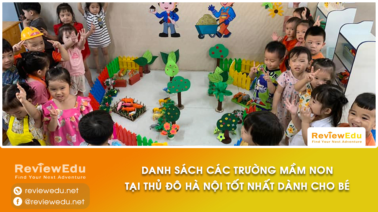 Danh sách top trường mầm non thành phố Hà Nội