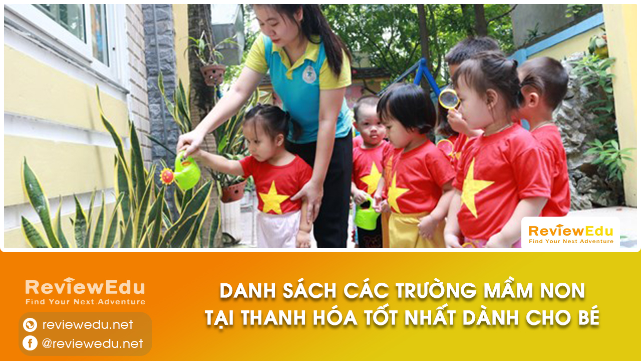 Danh sách top trường mầm non tỉnh Thanh Hoá