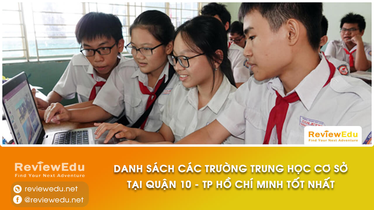 danh sách top trường THCS Quận 10