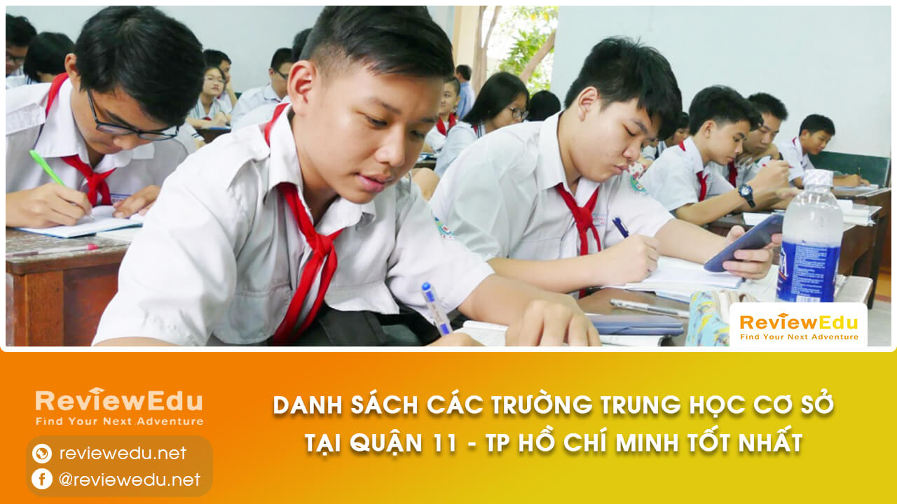 danh sách top trường trung học cơ sở Quận 11