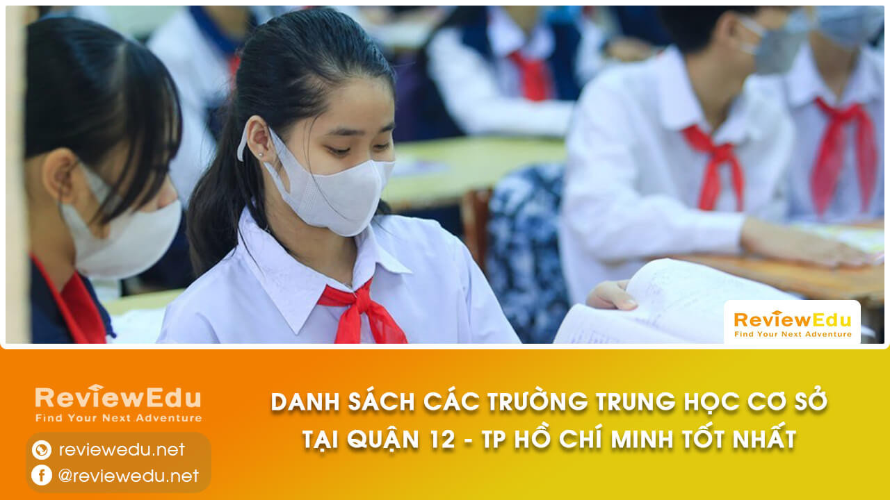 danh sách top trường THCS Quận 12