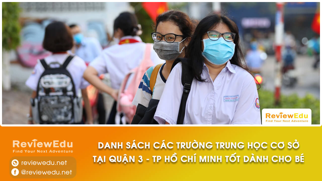 danh sách top trường THCS Quận 3