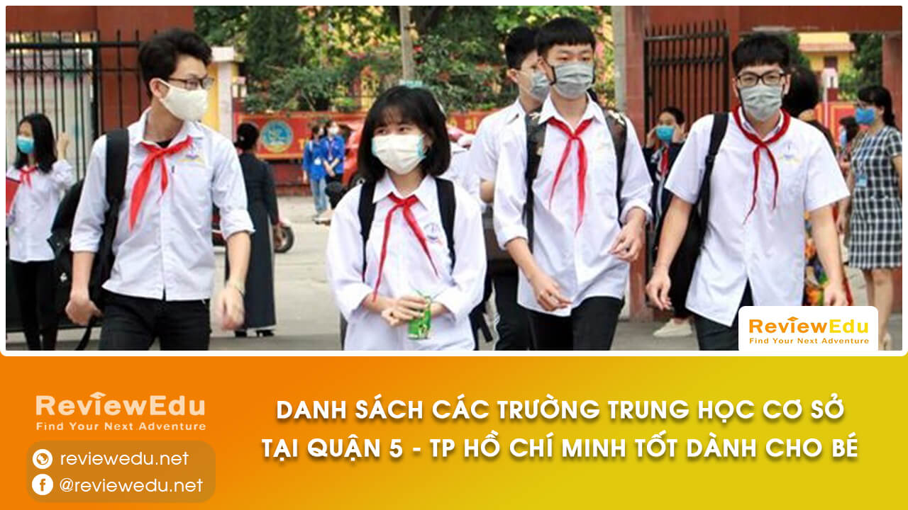 danh sách top trường trung học cơ sở Quận 5