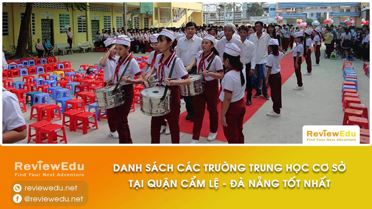 danh sách top trường THCS Quận Cẩm Lệ