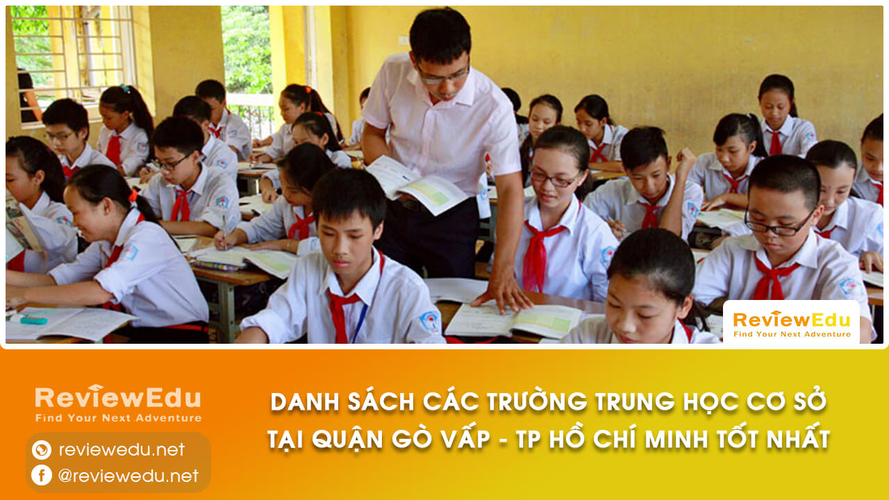 danh sách top trường THCS Quận Gò Vấp