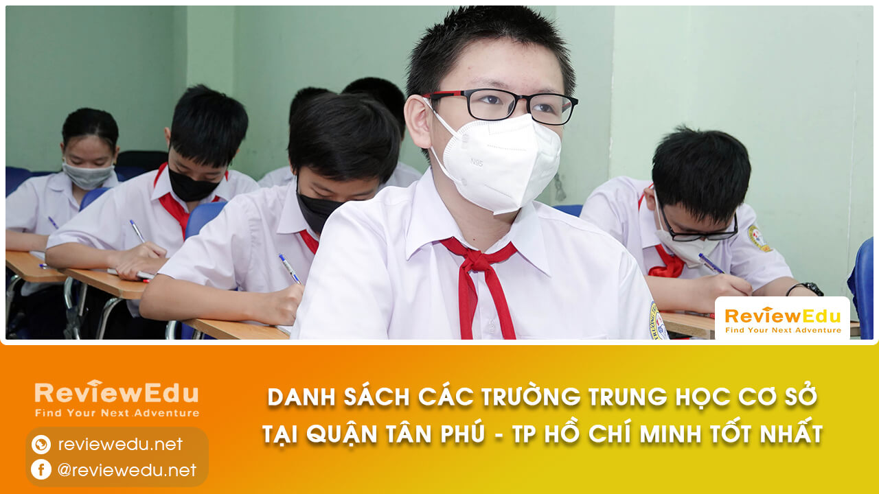 danh sách top trường THCS Quận Tân Phú