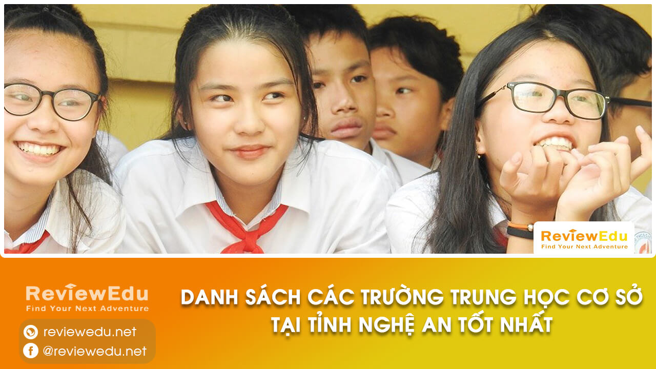 danh sách top trường THCS tỉnh Nghệ An