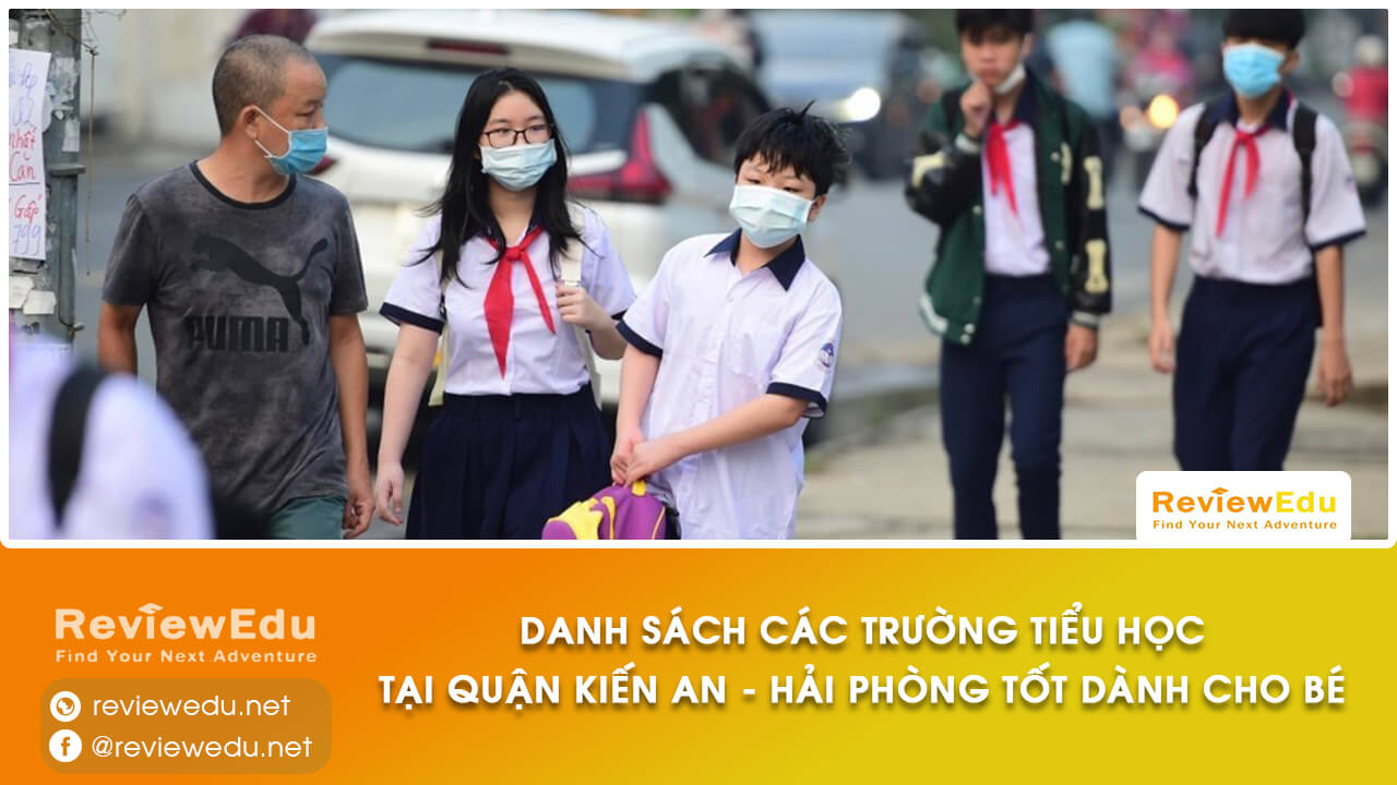 danh sách top trường tiểu học Quận Kiến An