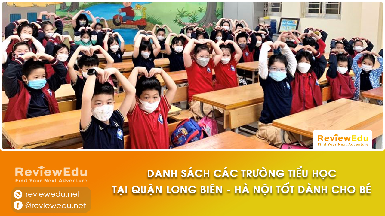 danh sách top trường tiểu học Quận Long Biên