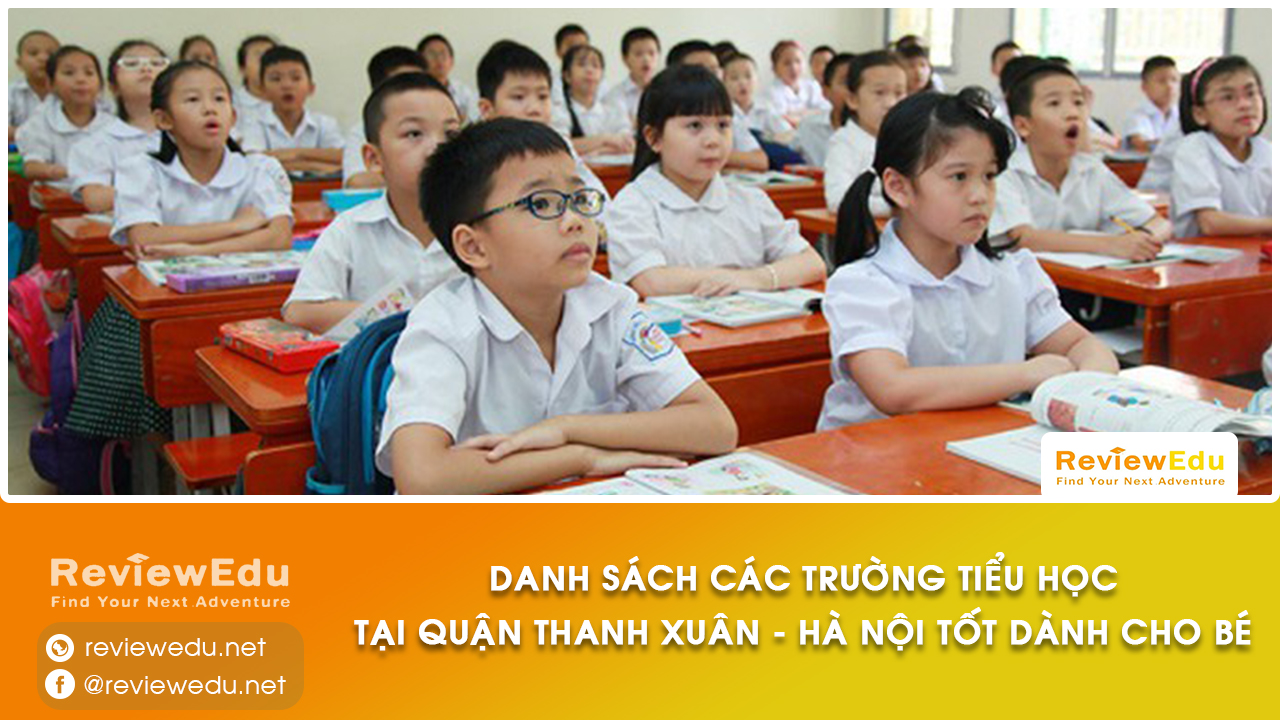 danh sách top trường tiểu học Quận Thanh Xuân