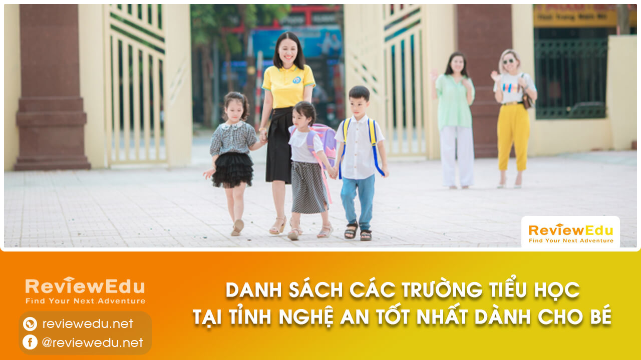 Danh sách Top trường tiểu học tỉnh Nghệ An