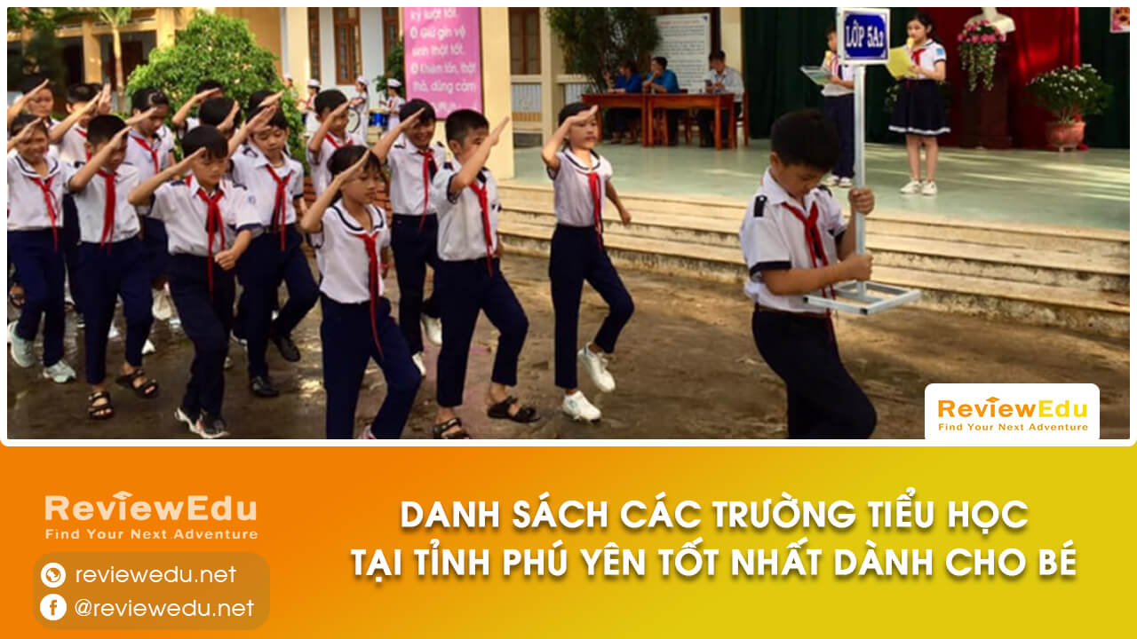 Danh sách Top trường tiểu học tỉnh Phú Yên