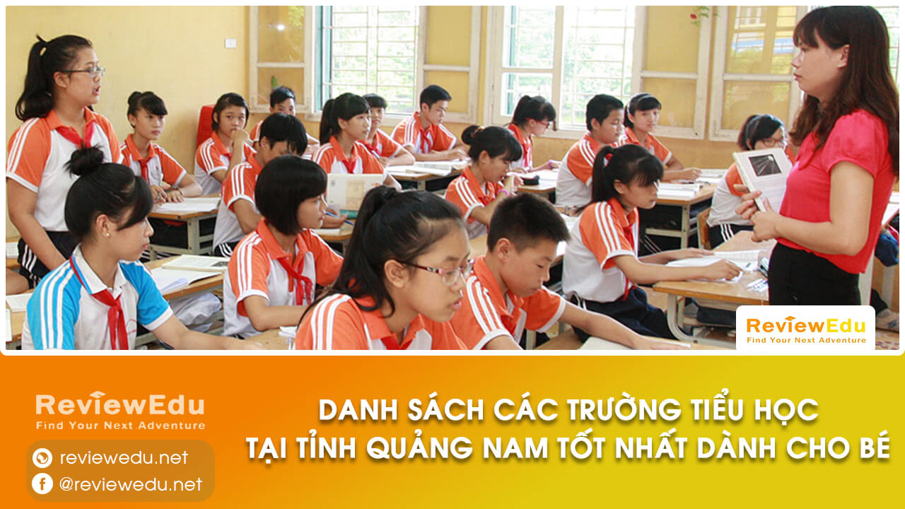Danh sách top trường tiểu học tỉnh Quảng Nam