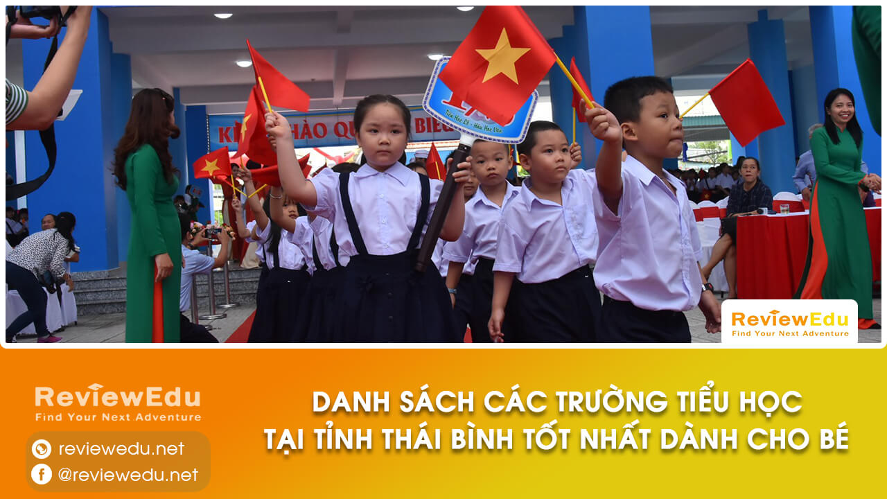 Danh sách top trường tiểu học tỉnh Thái Bình