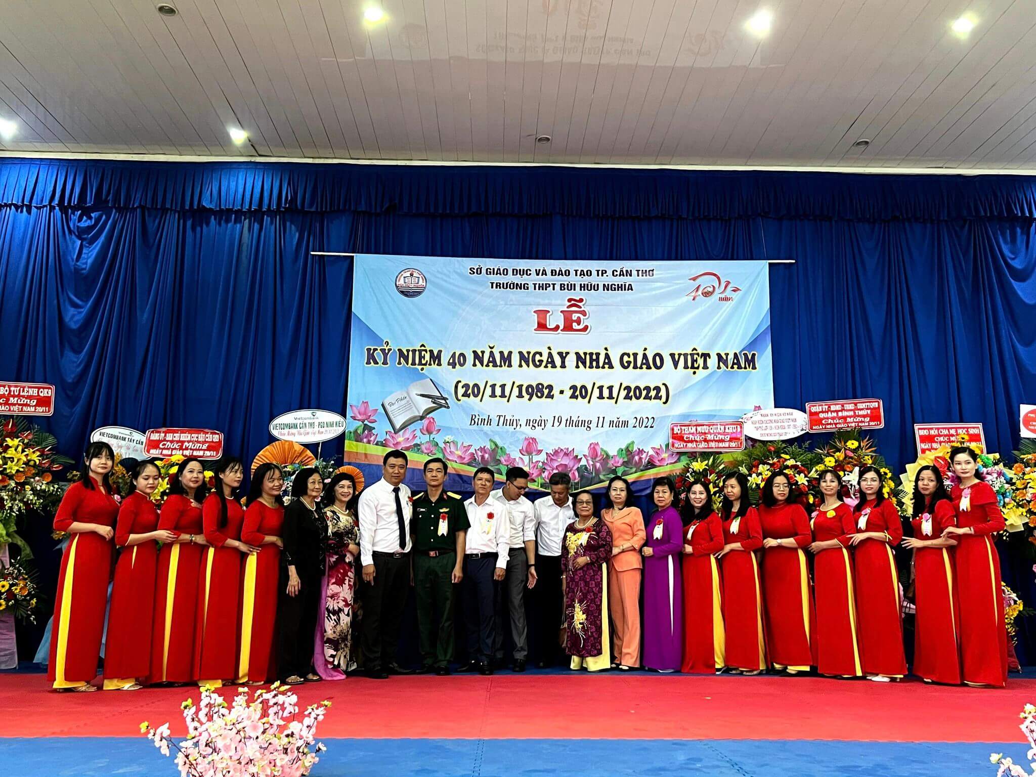 Đội ngũ giáo viên trường THPT Bùi Hữu Nghĩa