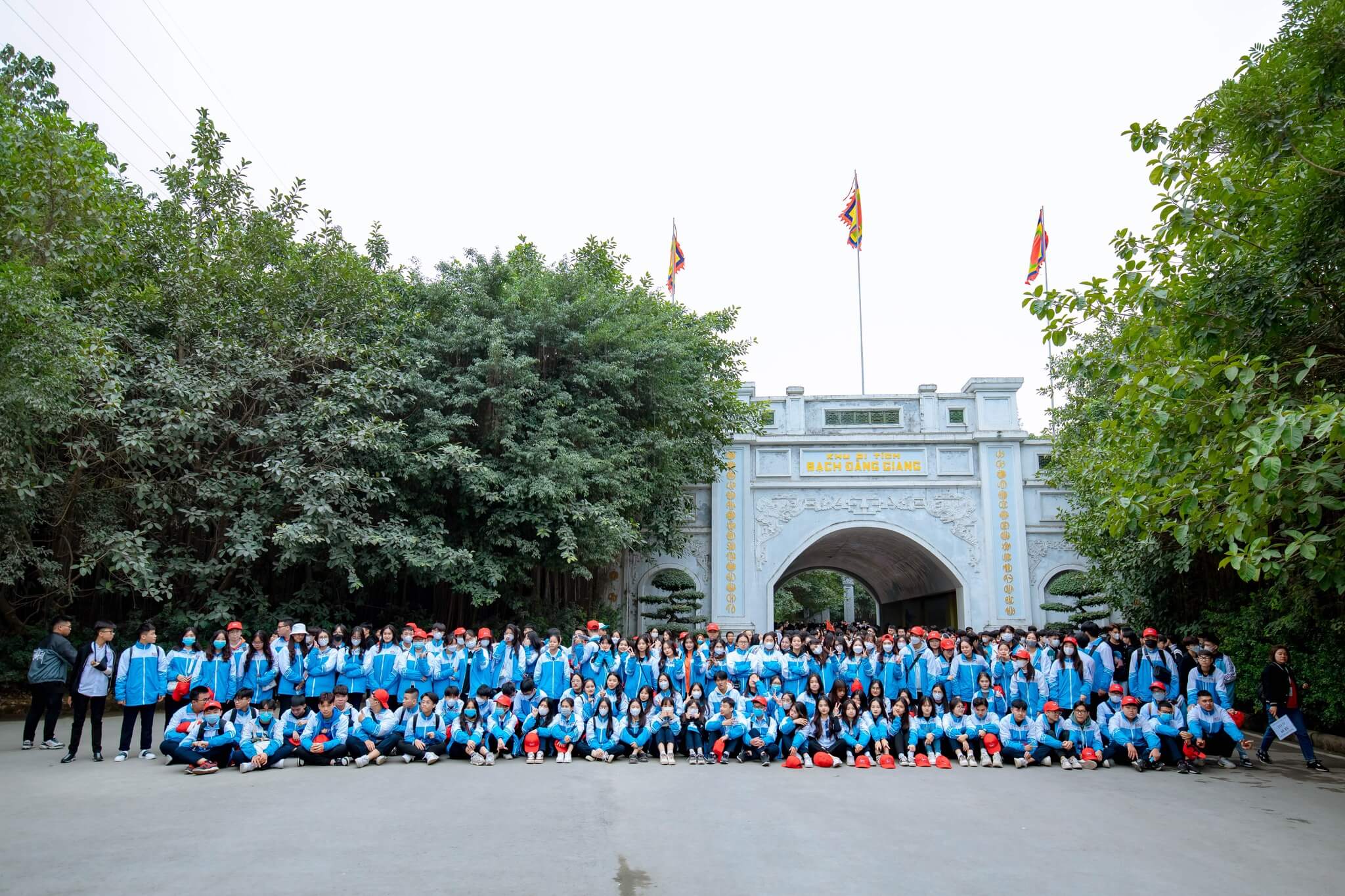Học sinh trường THPT Đồng Hòa