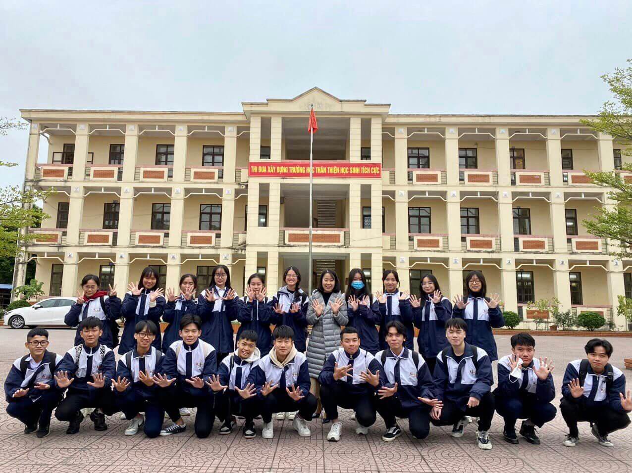Học sinh trường THPT Mạc Đĩnh Chi