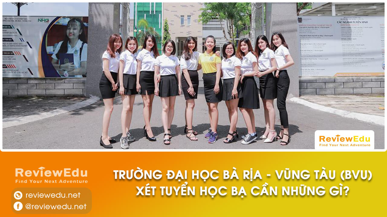 xét học bạ Đại học Bà Rịa - Vũng Tàu