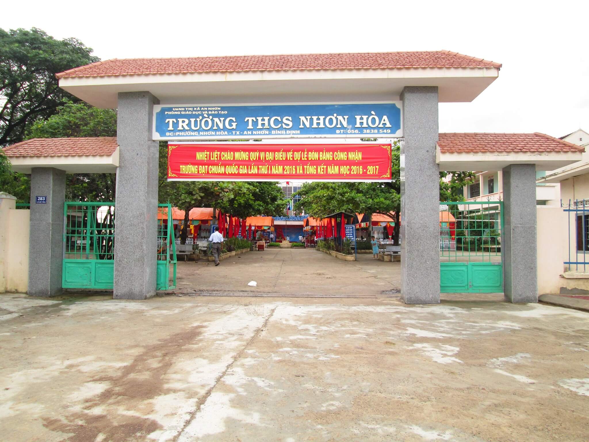 Trường THCS Nhơn Hòa