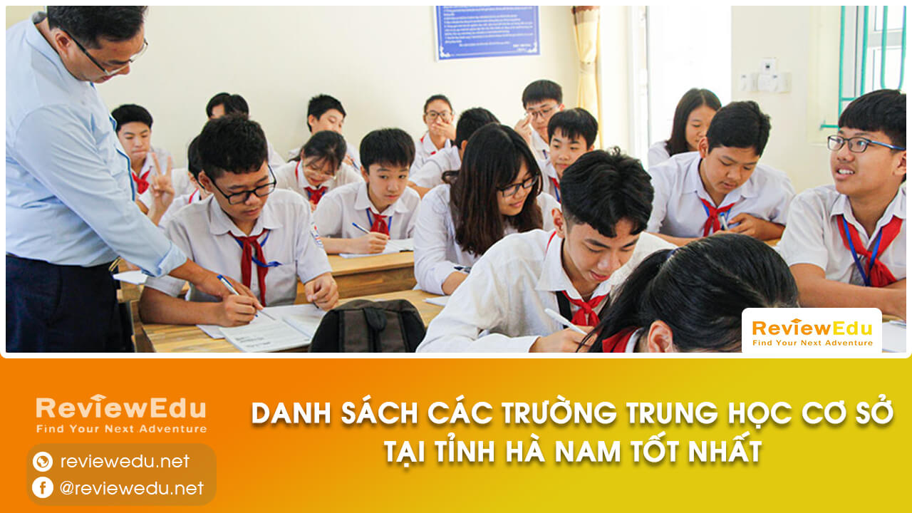danh sách top trường THCS tỉnh Hà Nam
