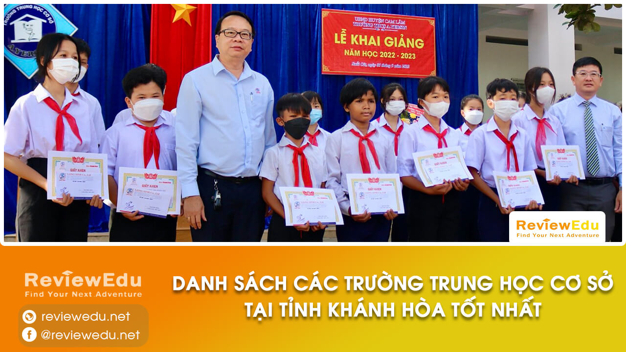 danh sách top trường THCS tỉnh Khánh Hòa
