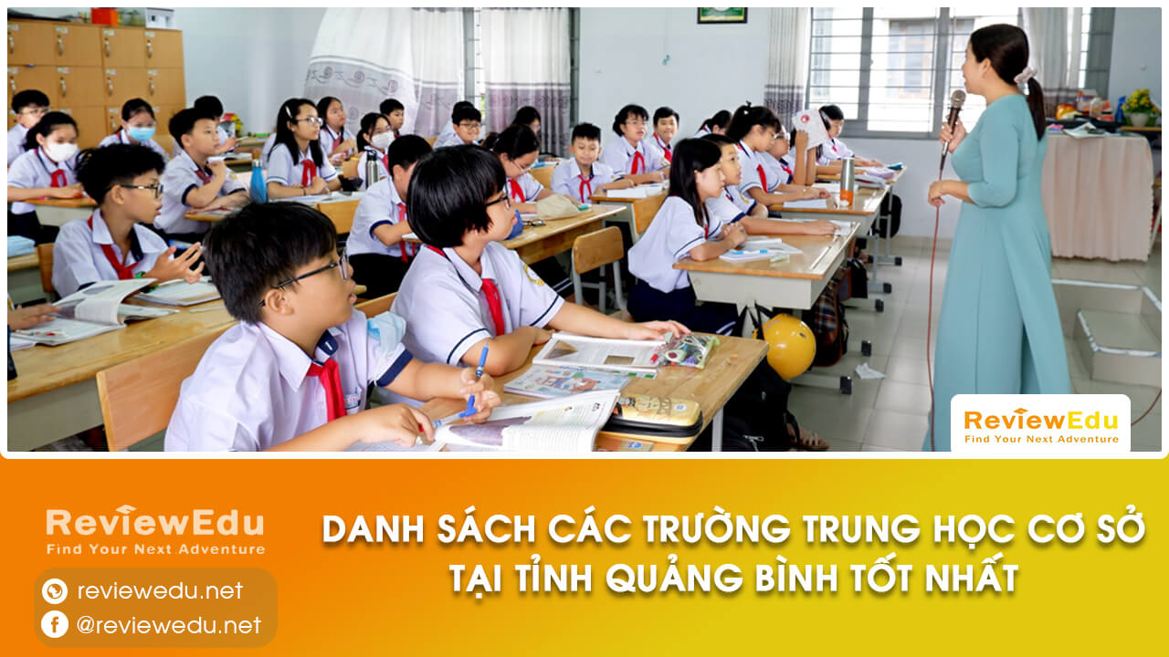 danh sách top trường THCS tỉnh Quảng Bình