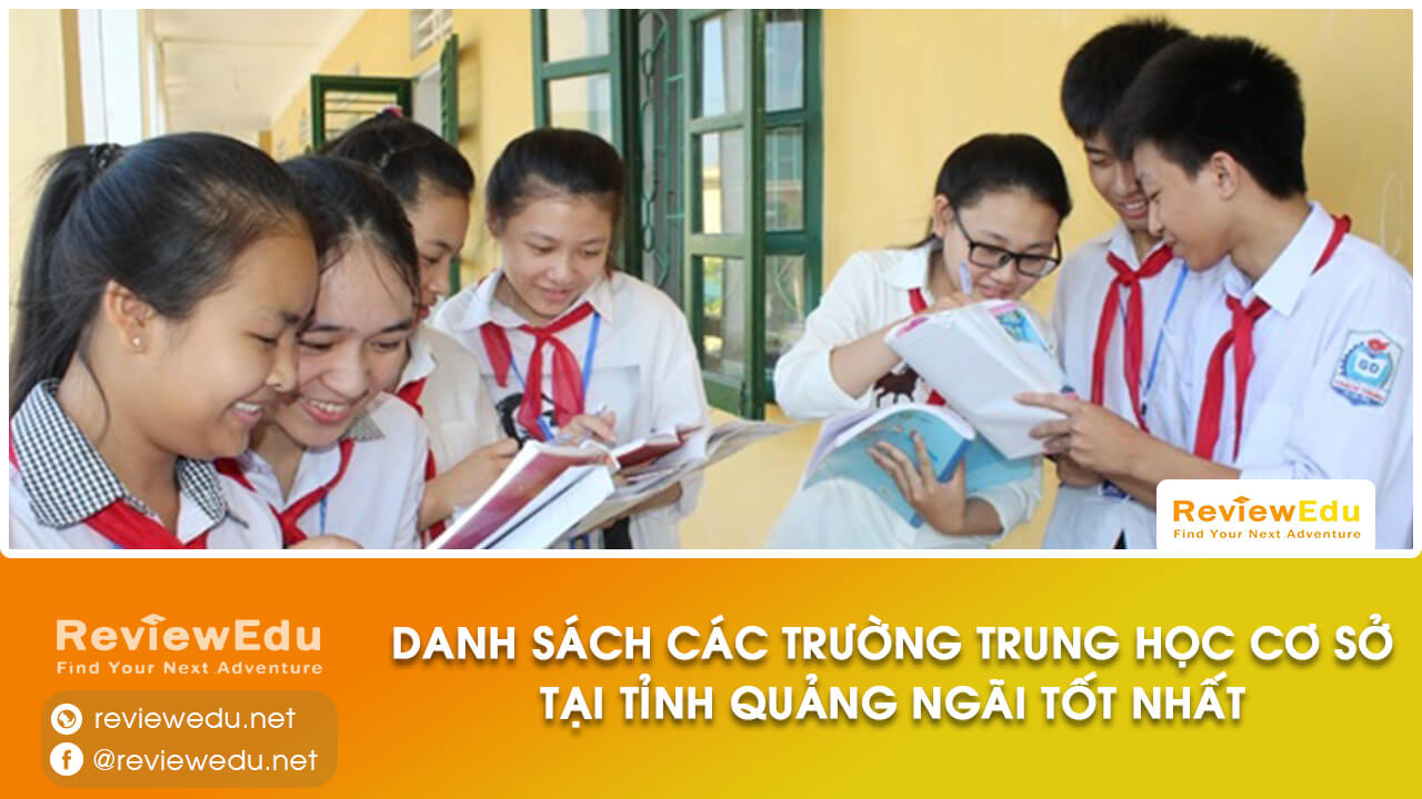 danh sách top trường THCS tỉnh Quảng Ngãi