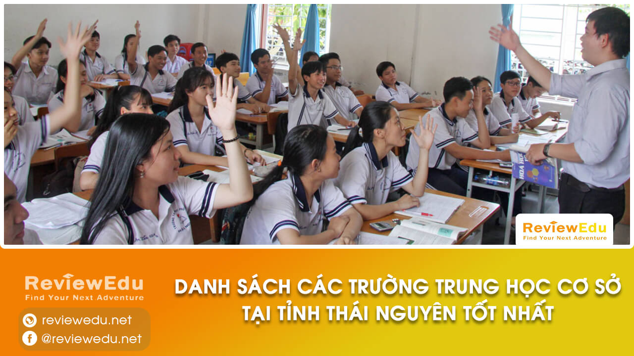 danh sách top trường THCS tỉnh Thái Nguyên