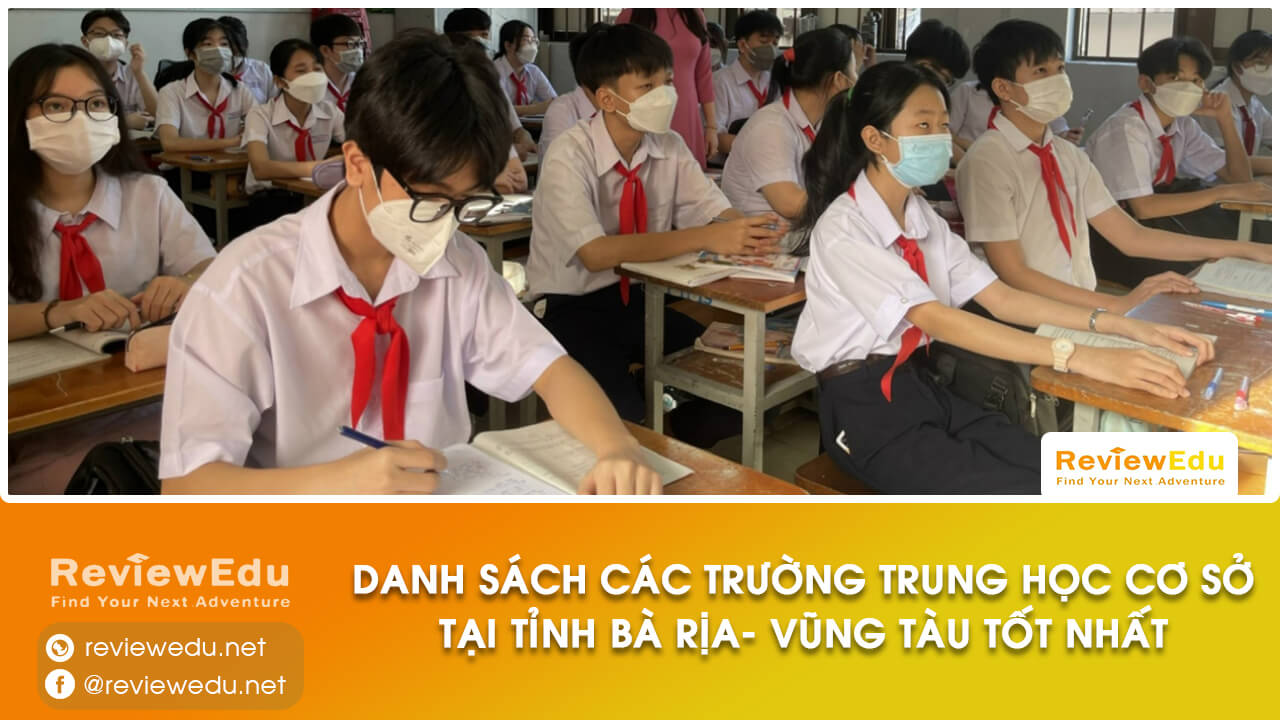 Danh sách top trường THCS tỉnh Bà Rịa Vũng Tàu