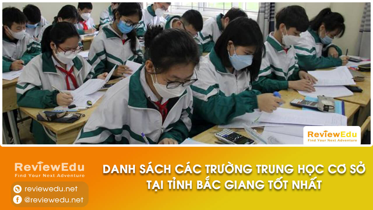danh sách top trường THCS tỉnh Bắc Giang