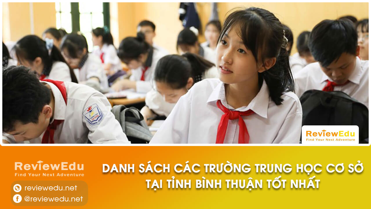 danh sách top trường THCS tỉnh Bình Thuận