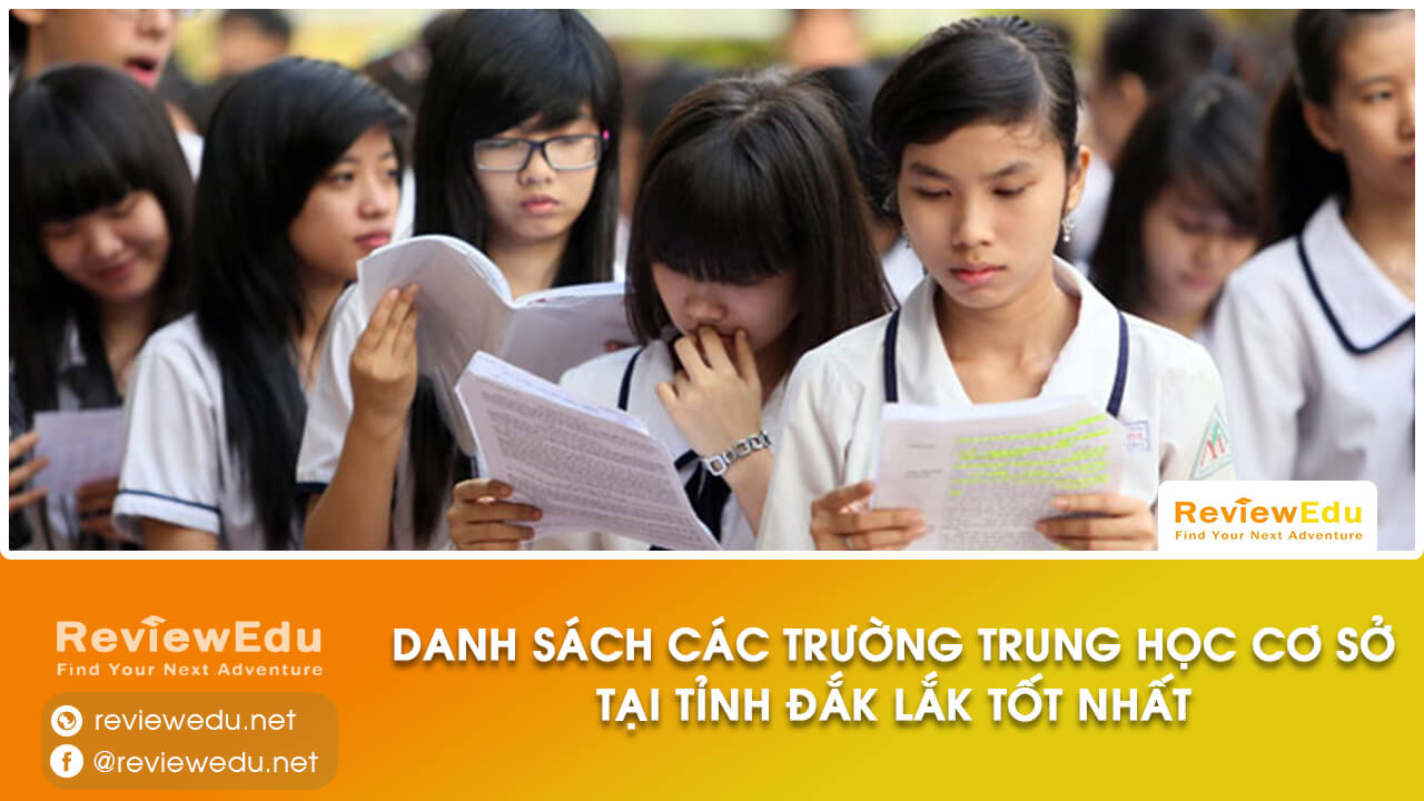 danh sách top trường THCS tỉnh Đắk Lắk