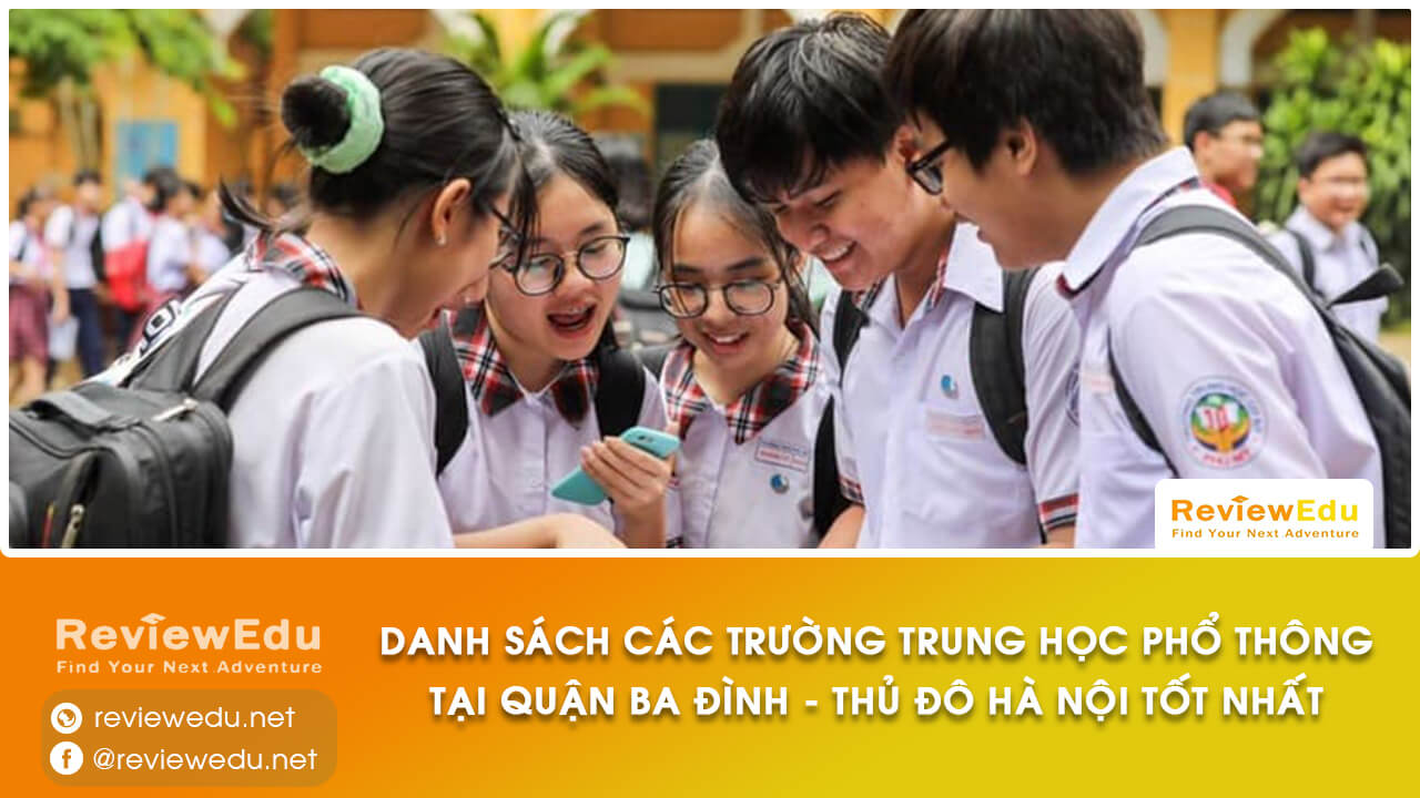 Danh sách top trường THPT quận Ba Đình