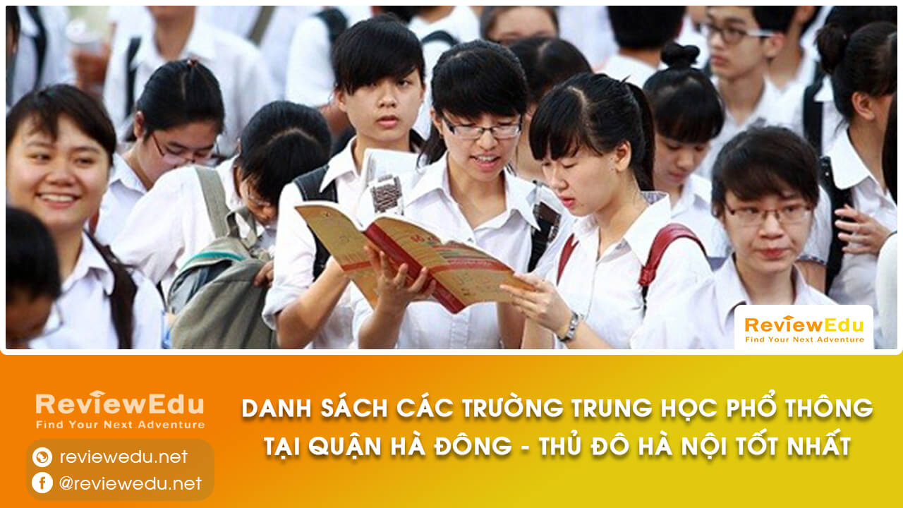 Danh sách top trường THPT quận Hà Đông