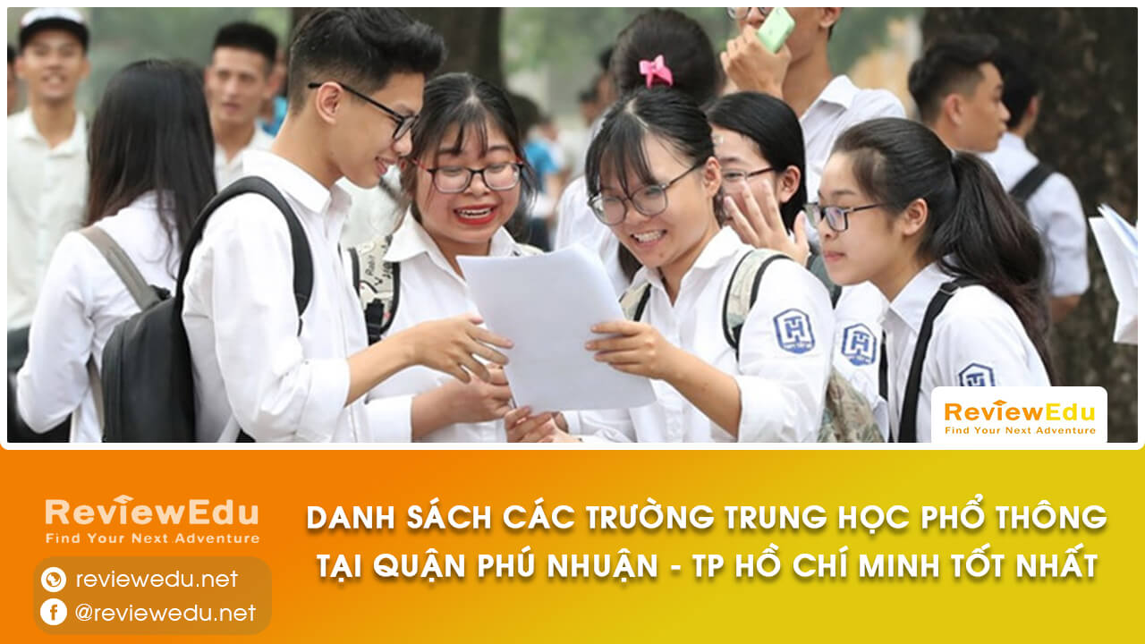 Danh sách top trường THPT quận Phú Nhuận