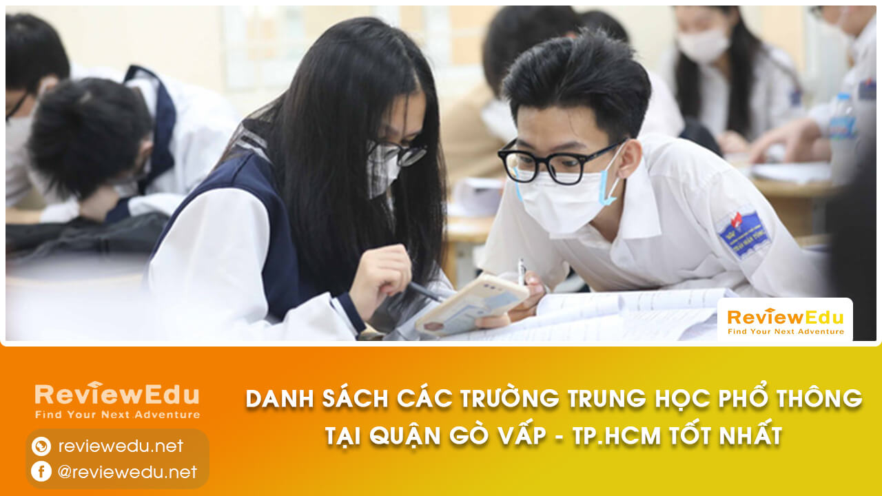 Danh sách top trường THPT quận Gò Vấp