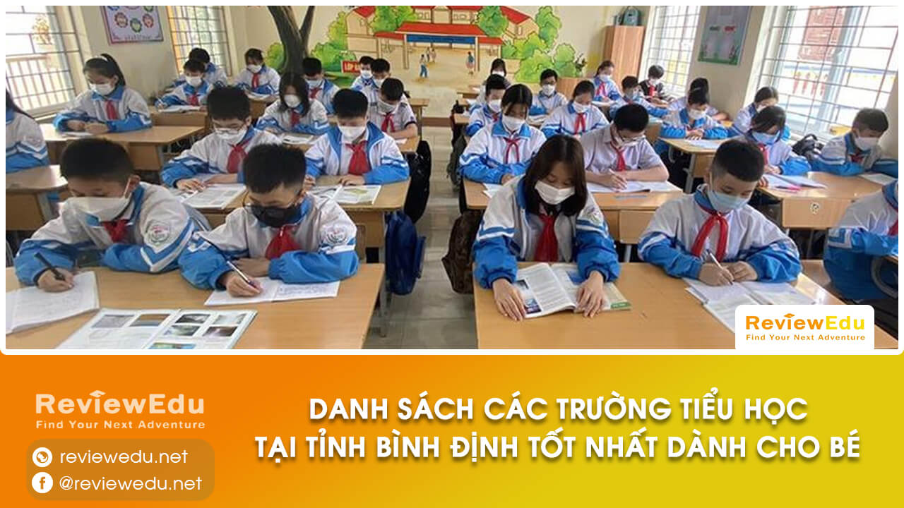 Danh sách top trường tiểu học tỉnh Bình Định
