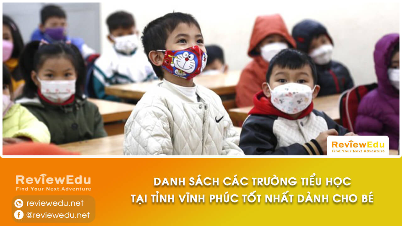 danh sách top trường tiểu học tỉnh Vĩnh Phúc